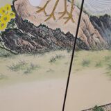 3 sliding panels printed on paper