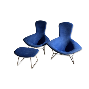 Paire de fauteuils bird - editions