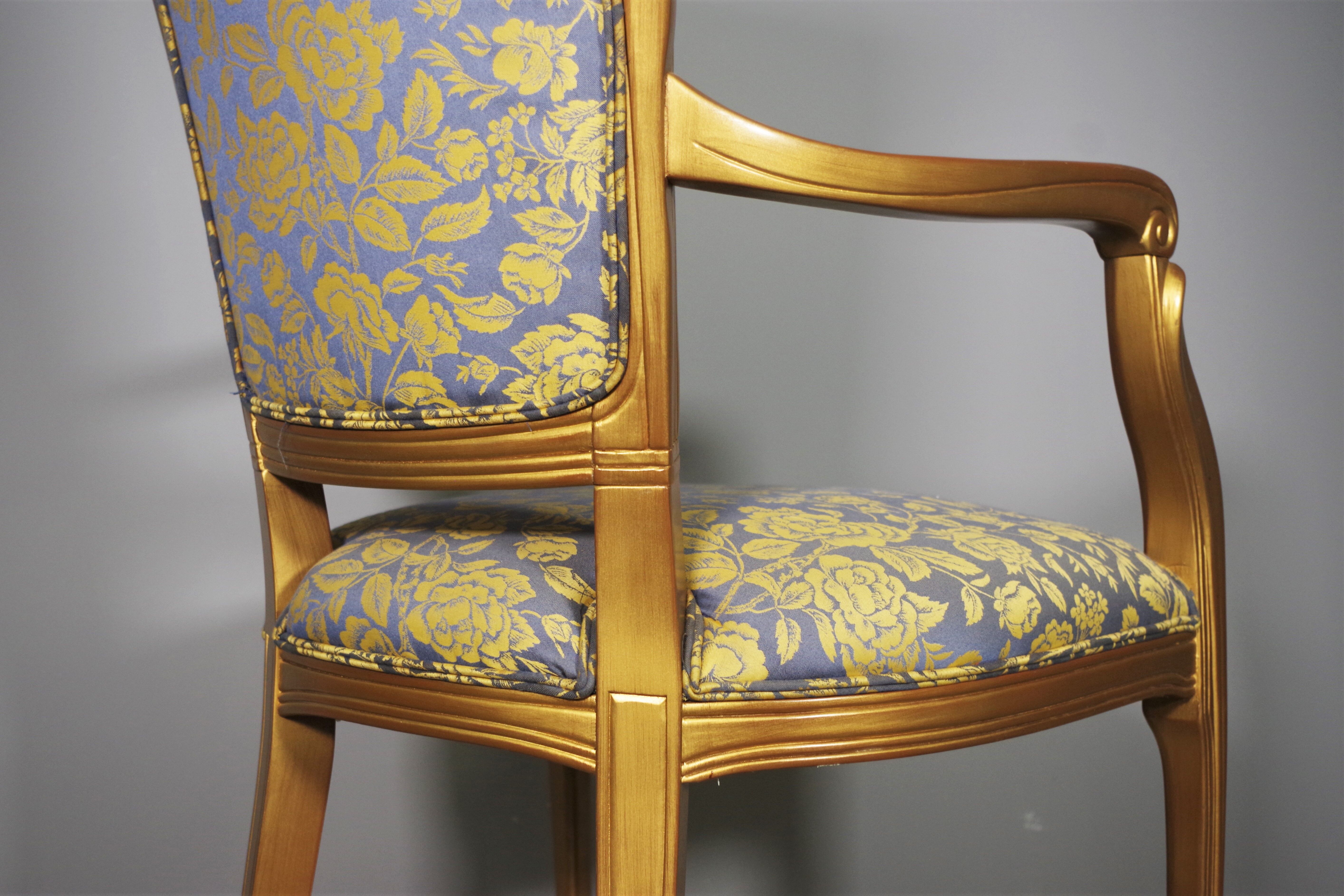 Baroque style dining chair, Venice, 1930