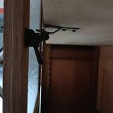 Renovated glass-fronted bookcase