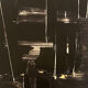 Pierre Soulages, offset printing after an oil on canvas, musée soulages, rodez