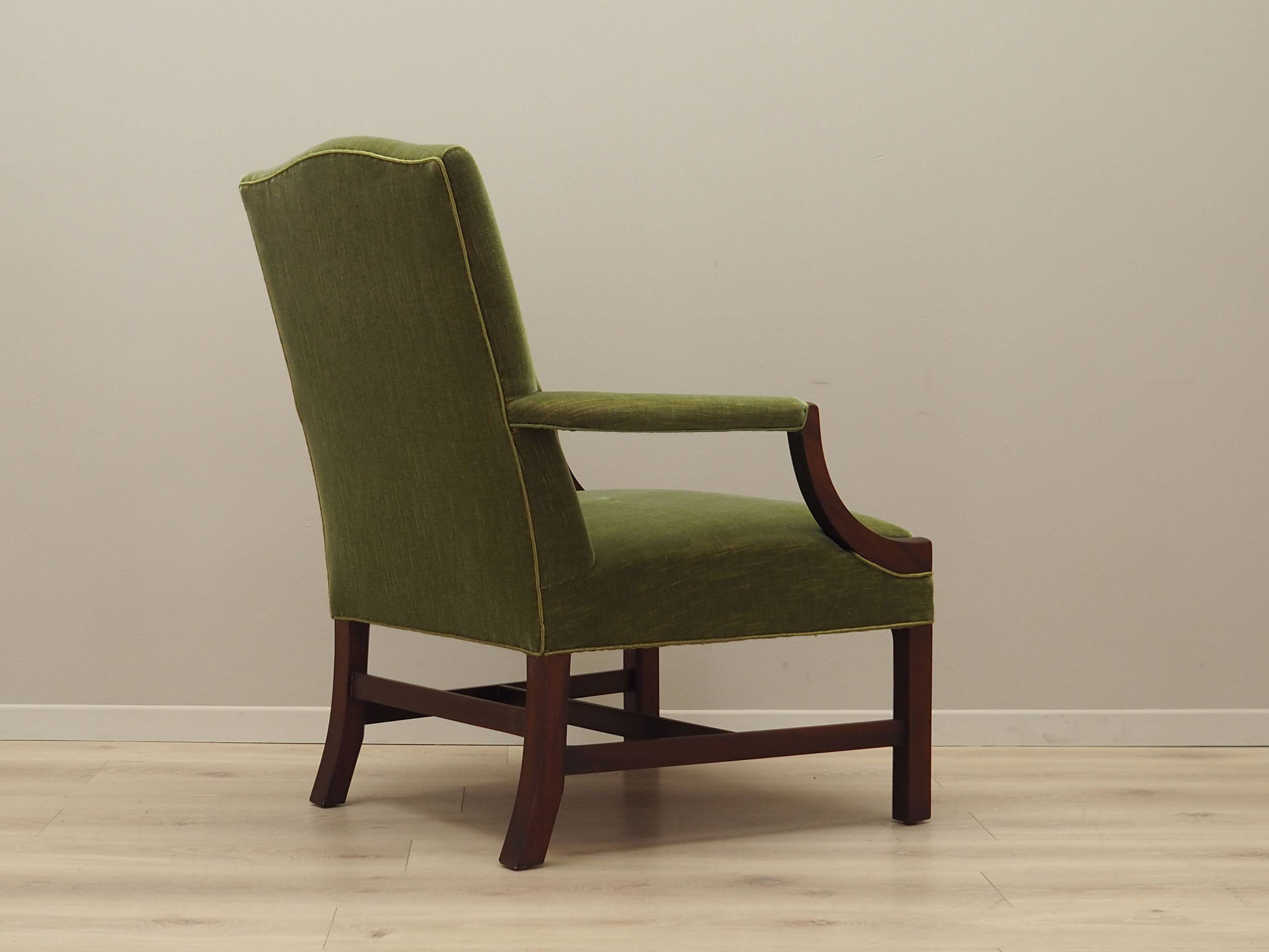 Mahogany armchair, Danish design, 1970s, production: Denmark