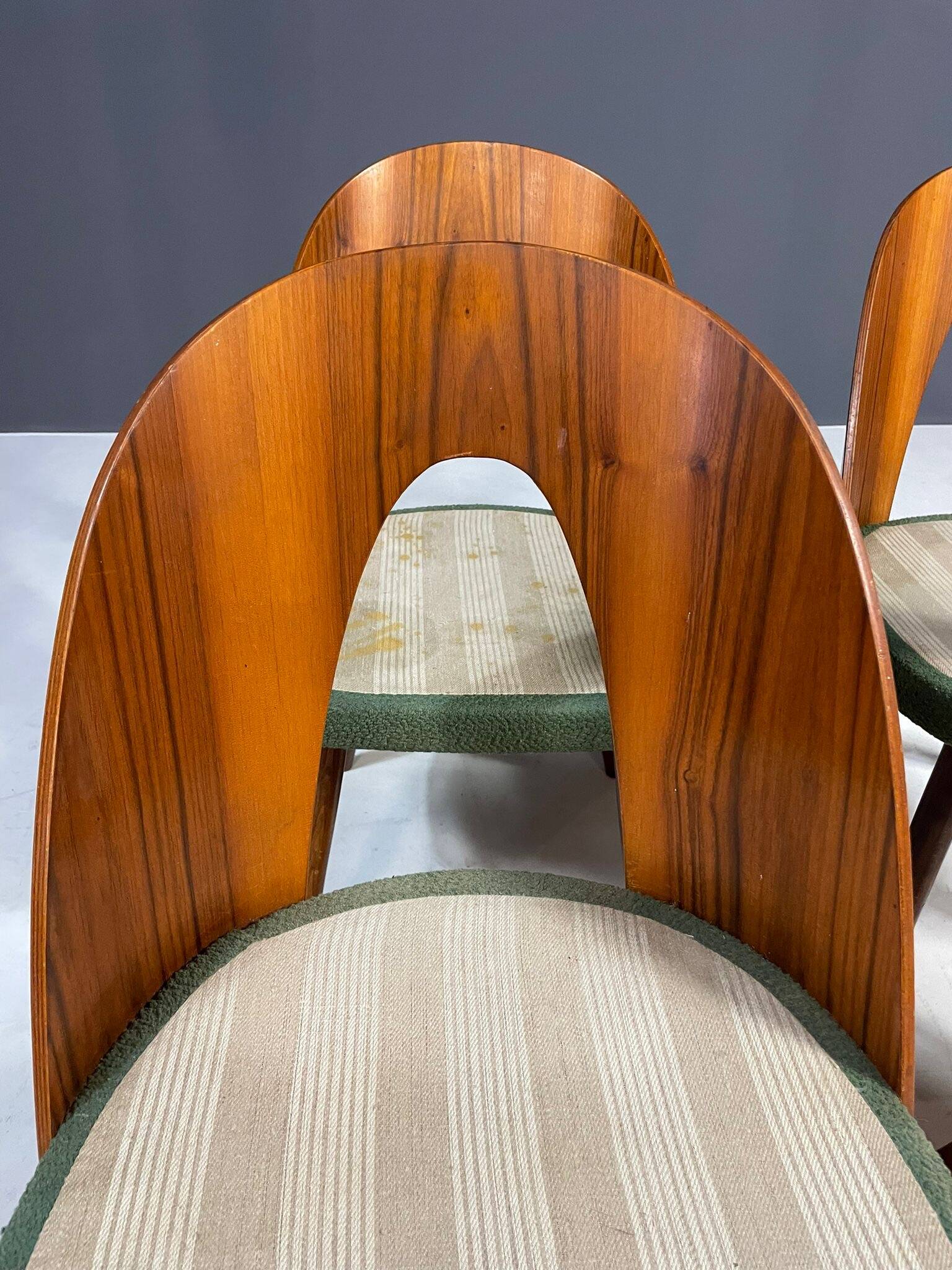 Set of 4 dining chairs by Antonín Šuman, Czechoslovakia, 1960s