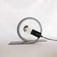 Lampe looping en acier, Massive, Belgique, 1990.