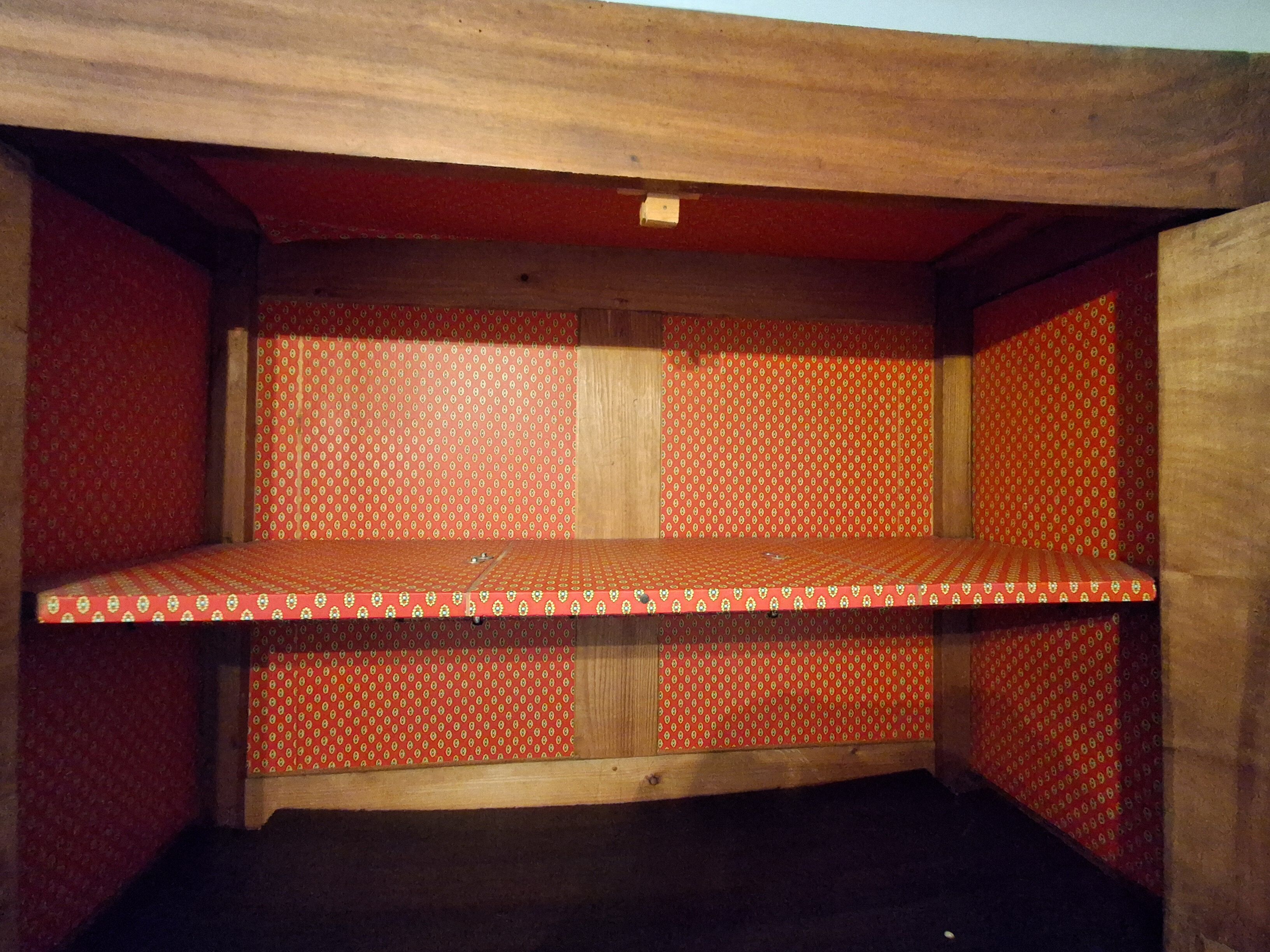 Antique walnut wardrobe