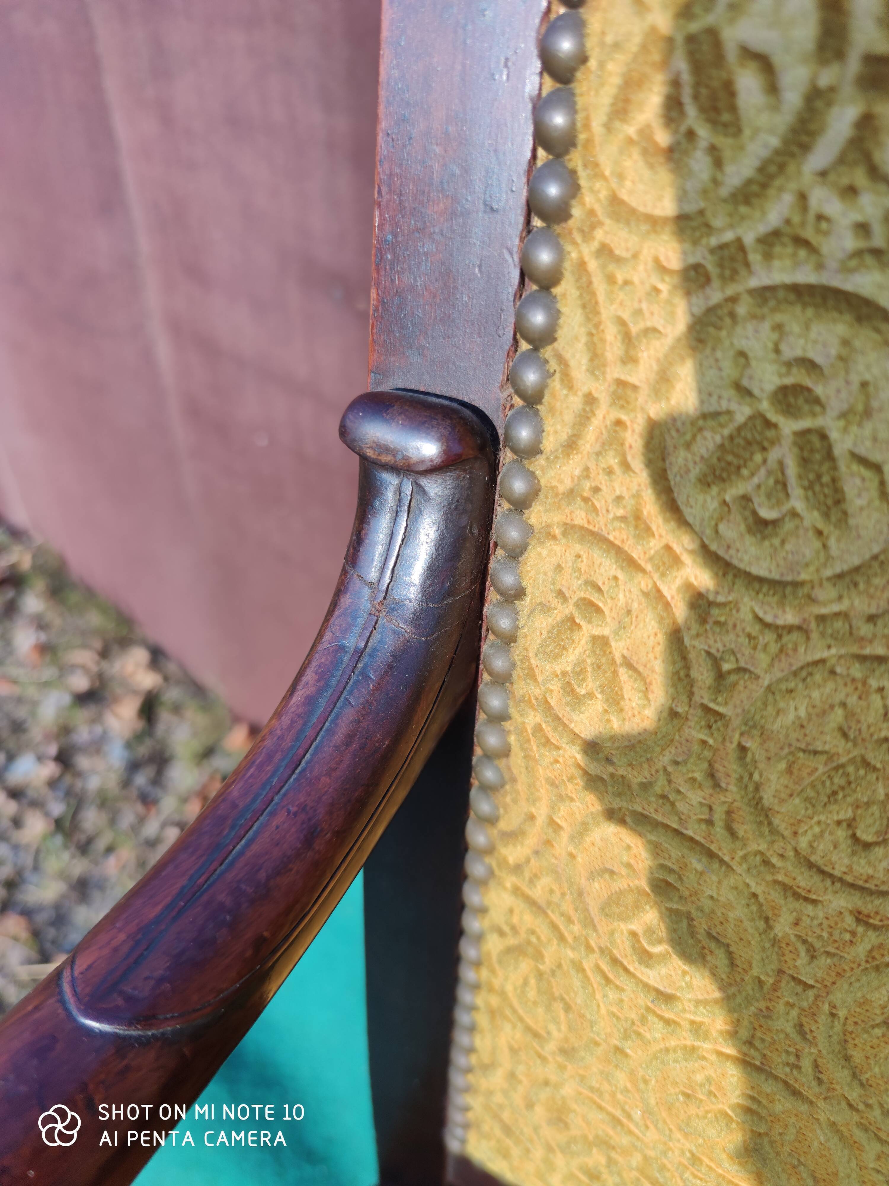 Empire armchairs