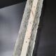 Pair of vintage frosted glass wall lights 1950