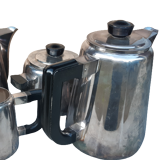 Silver metal tea/coffee set circa 1930 - Art Deco period - Christofle