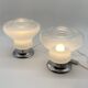 Pair of "Sfumato" Space Age lamps – 1970s