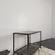 Space Age chrome and smoked glass serving trolley