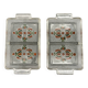 Pair of Fabiola dishes by Walther Glas – 1970s