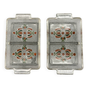 Paire de raviers Fabiola par Walther Glas – années 1970