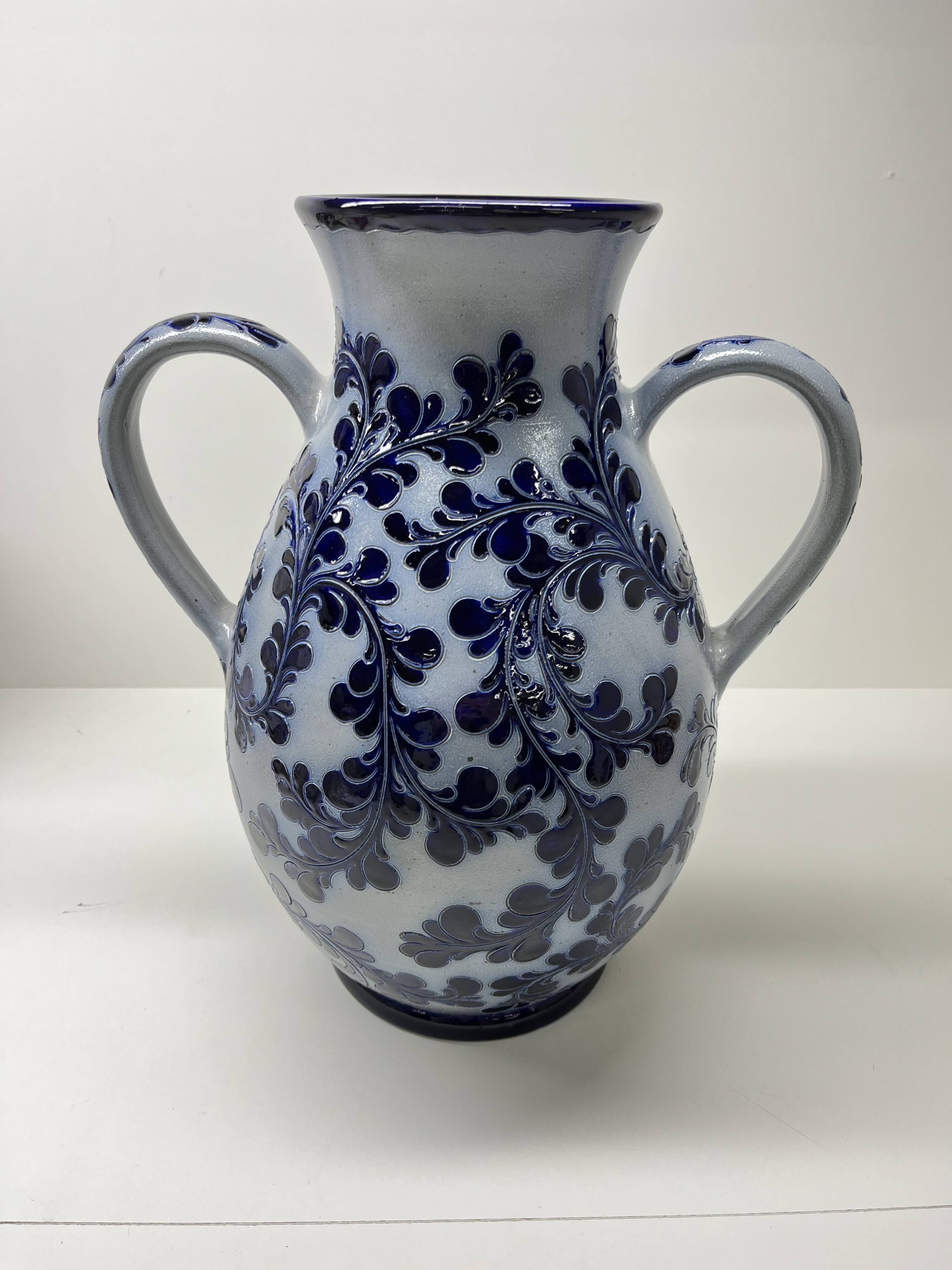 Salt stoneware vase – Roger Paul Schmitter, Betschdorf factory