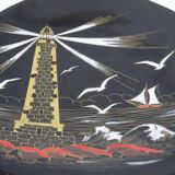 Decorative plate Le Phare Longwy