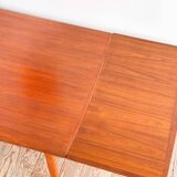 Table à manger danoise Mid-Century Modern en teck, Danemark, années 1960