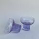 Set of 6 Alexandrit glasses designed by Sergio Asti for Arnolfo di Cambio