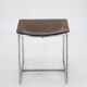 1930s chrome bauhaus stool ,czechoslovakia