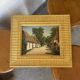 Small oil painting J.Poy 1900
