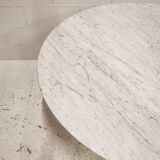 Marble round dining table, Eero Saarinen, Knoll International