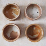 Set of 4 sandstone ramekins