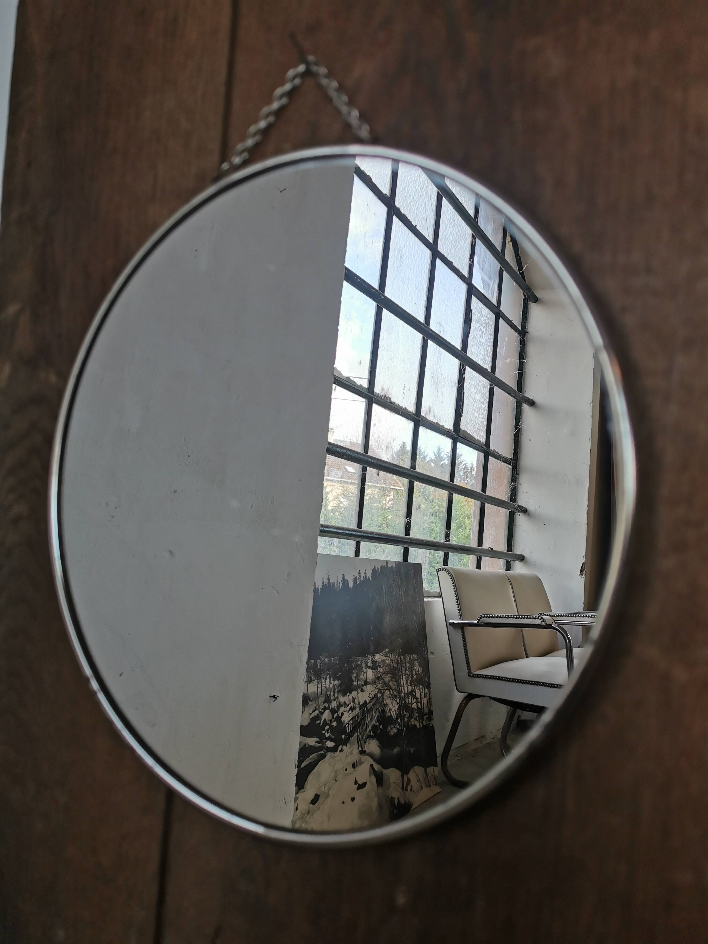 Set of 4 barber mirrors
