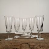 Champagne flutes x6