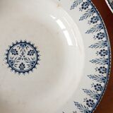 Three soup plates in Terre de fer, Sarreguemines, Algiers