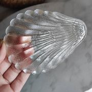 Coupelle coquille saint jacques en cristal