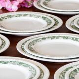 6 plates with starter or dessert Caves St Morand