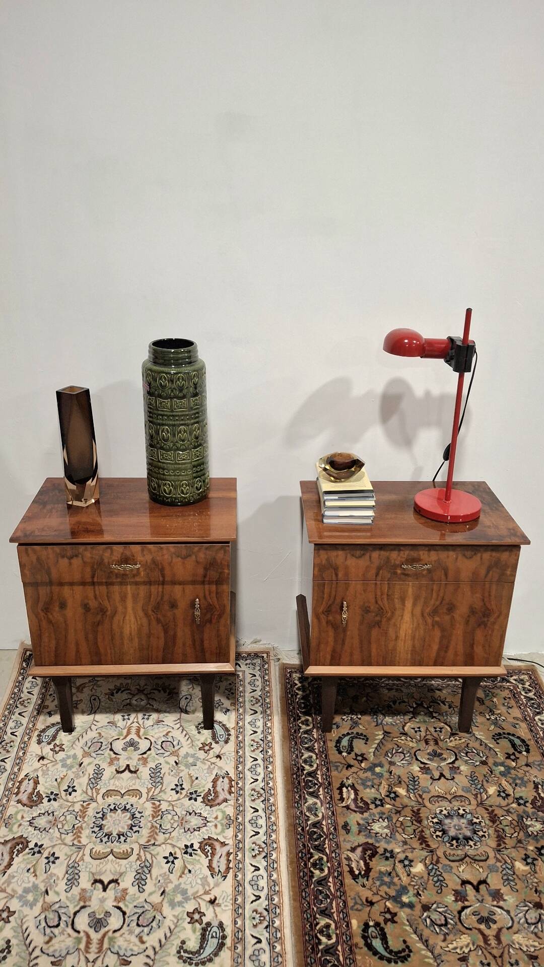 70s Walnut Nightstand