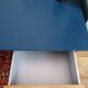 Bureau vintage en bois et métal