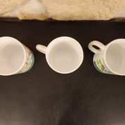 Lot de 3 tasses vintage “8 à huit” – Années 80