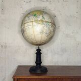 Globe on wooden stand, 20th century