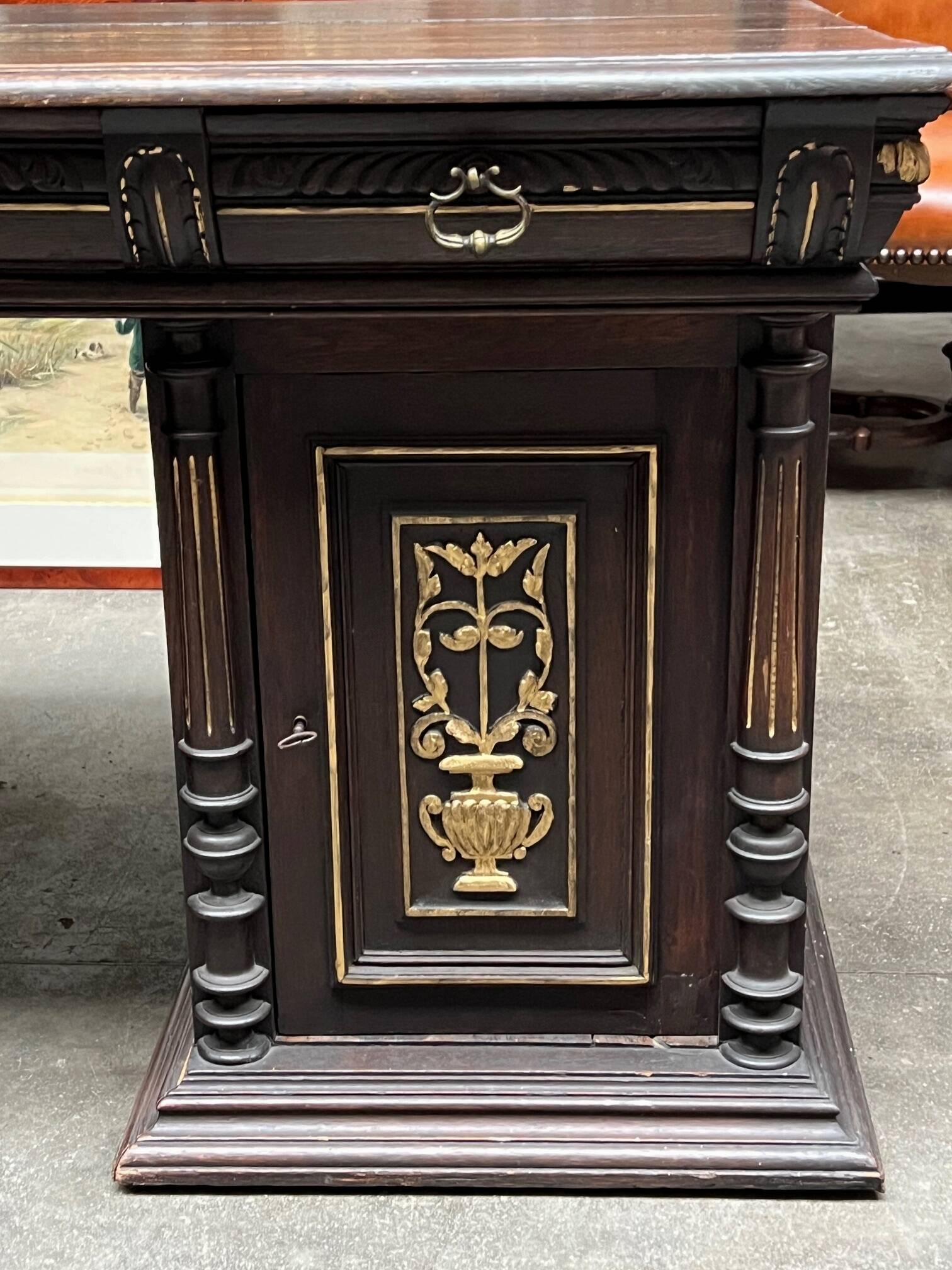 Antique writing desk.
