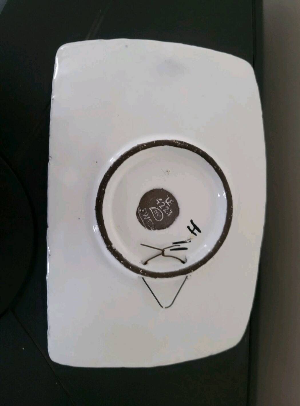 Ceramic catchall by Mari Simmulson for Upsala-Ekeby "The Clown and the Dancer"