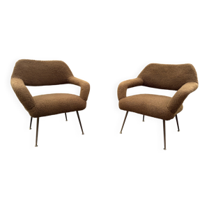 Lot de 2 fauteuils Attribué