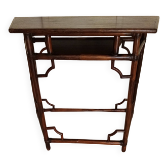 Trapezoidal shaped console made of Philippine canes