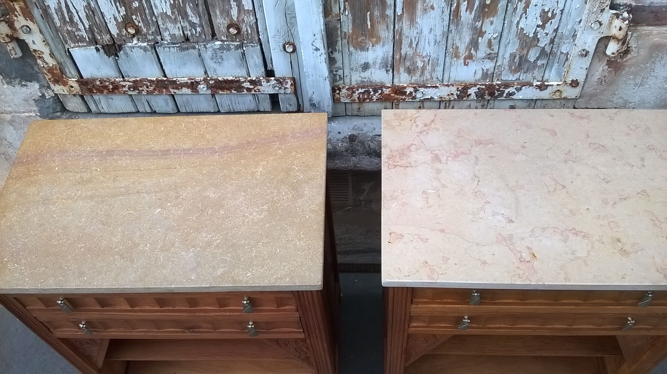 Art deco bedside pair