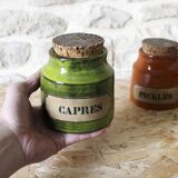 Pair of Mado Jolain ceramic pots