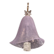 Elegant Barovier e Toso Lantern in Bubble Glass with a Rostrato glass element