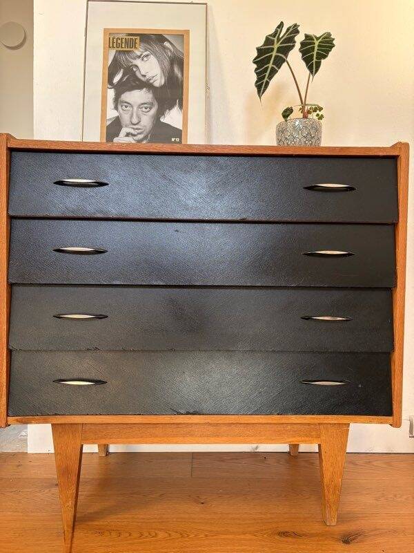 Grande Commode vintage / 4 tiroirs