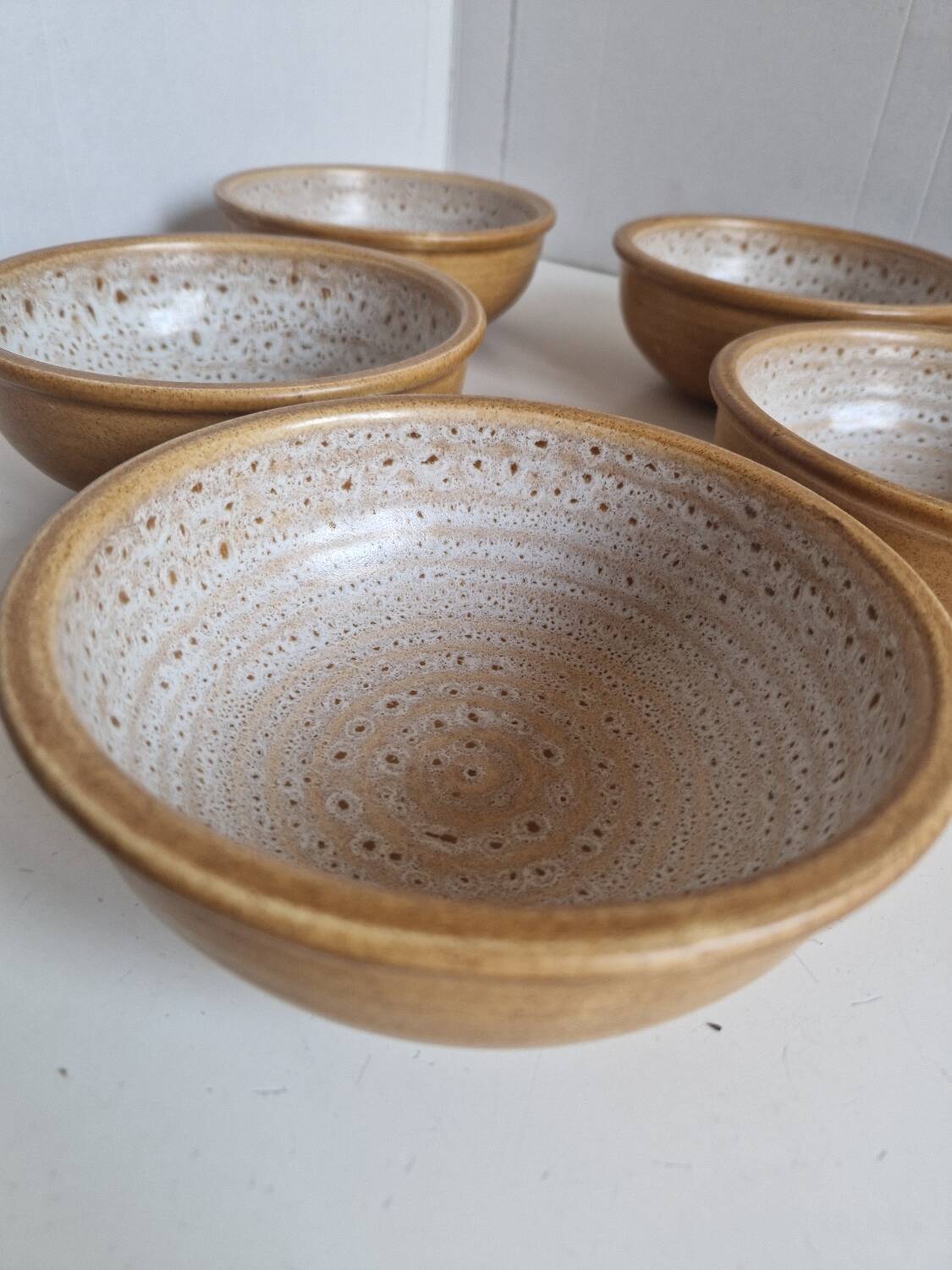 Set of 6 Niderviller Bowls Model Fauve