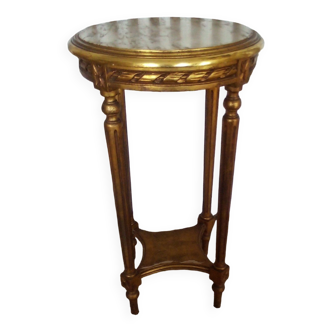 Wooden pedestal table Louis XVI