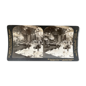 Photographie ancienne stereo, stereograph,