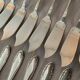 Box 24 cutlery fish .silver metal