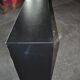Vintage industrial chest of drawers in black and white pine, 20 drawers, 1950s apothecary style.
