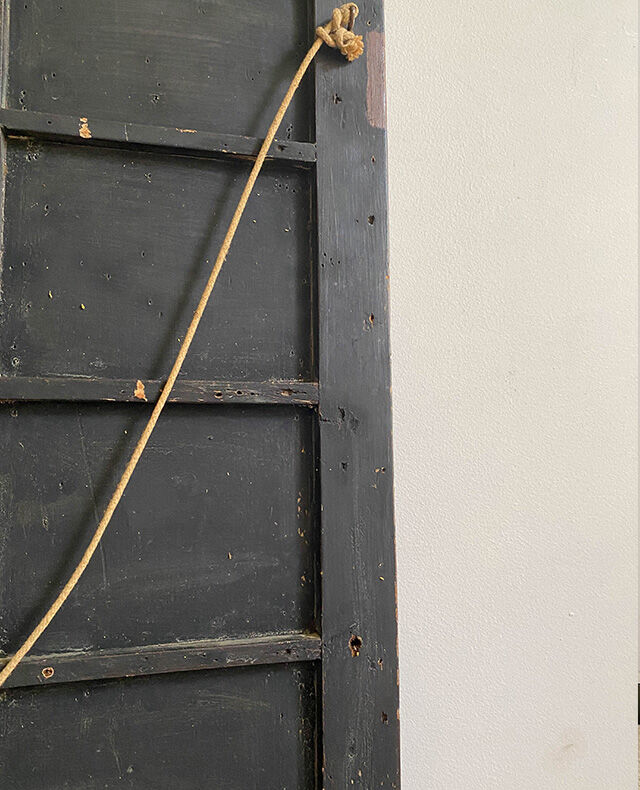 Oil painting on wood