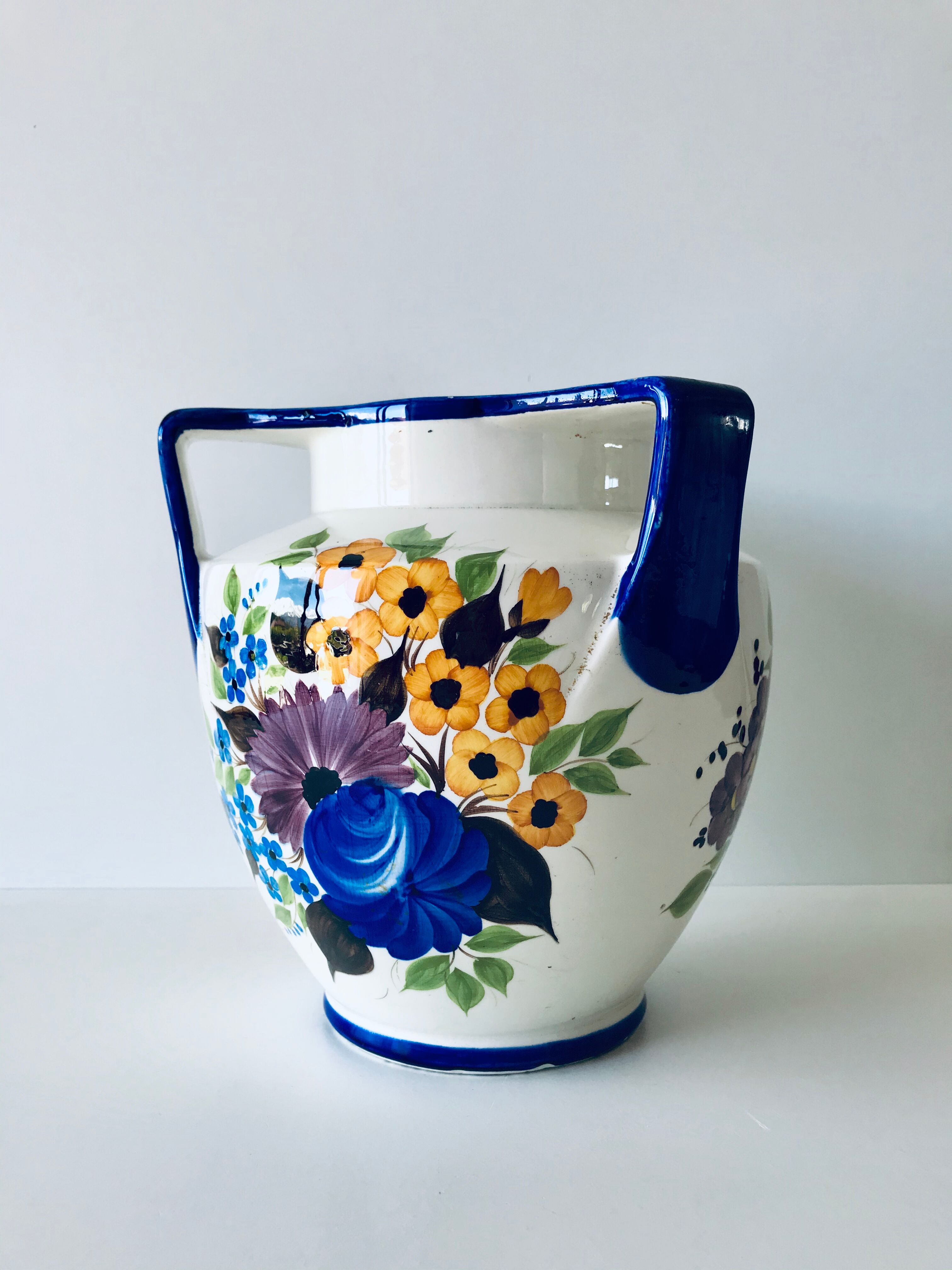 Vase ancien Italien signé Galvani