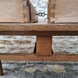 Oak farmhouse table 129 cm x 68 cm