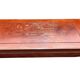 table in natural varnished quince wood